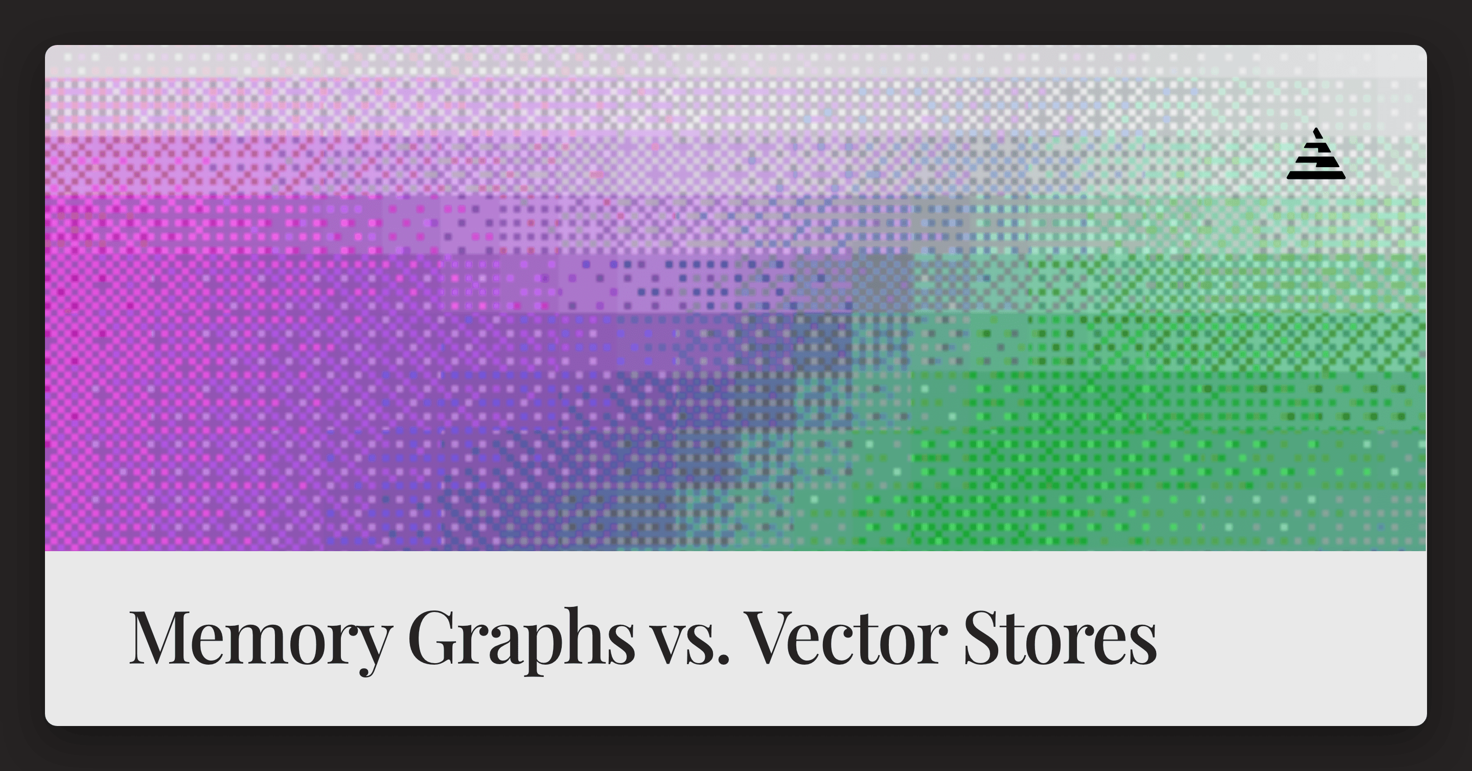 Memory Graphs vs. Vector Stores: When Relationships Matter